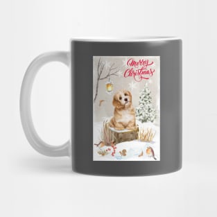 Lhasa Apso Merry Christmas Santa Dog Mug